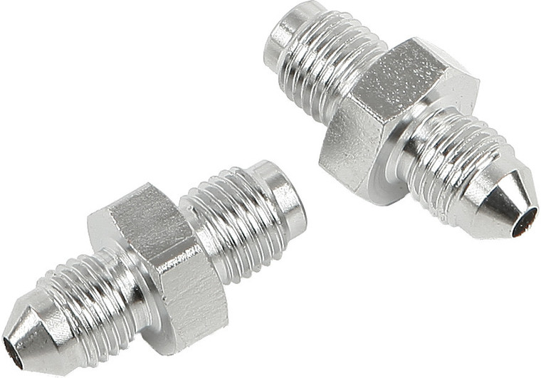 Goodridge - Jic To -3 Tube Adapter Pair 3/8-24 Male Chrome 3/8" - P10324-03CH-2
