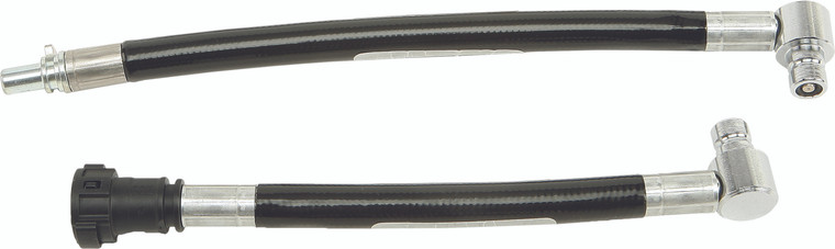 Goodridge - Efi Line Black Coated Flh 02-06 Fxd 04-15 Sftl 01-15 - HDFL-001EFI/BK