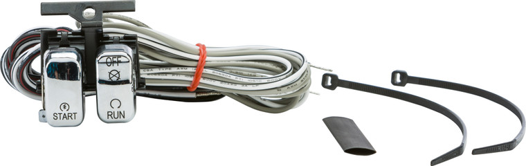 Harddrive - Hbar Swch Chr Blk Ltrs Off/ Strt Replaces Oem 71589-96 - 371009