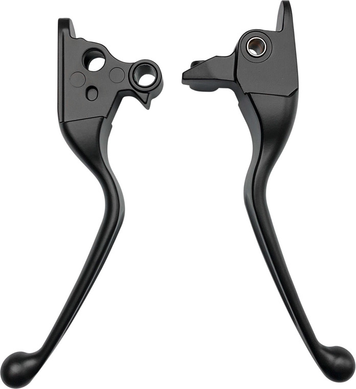Harddrive - Smooth Lever Set Blk Touring 08-13 W/cable Clutch - 53815