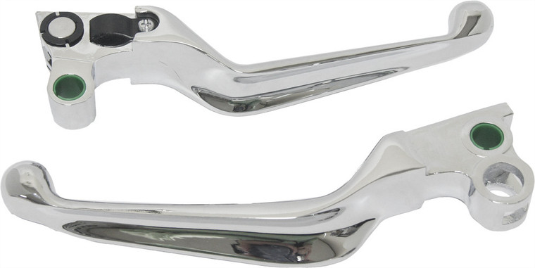 Harddrive - Wide Blade Lever Set Chrome 82-95 - 20-228