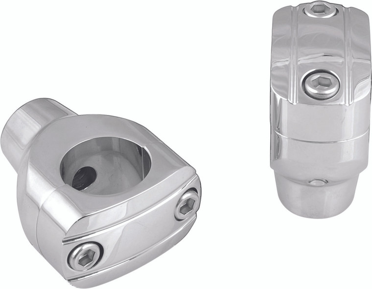 Harddrive - Chrome Risers 2" Rise - 245223