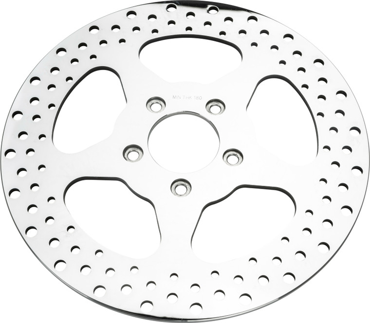 Harddrive - 5 Spoke Brake Rotor Rear 11.5" Ss Polished 2.22id - 144605