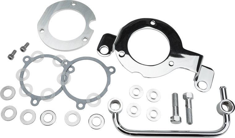 Harddrive - M8 Breather Kit Chrome - 120426