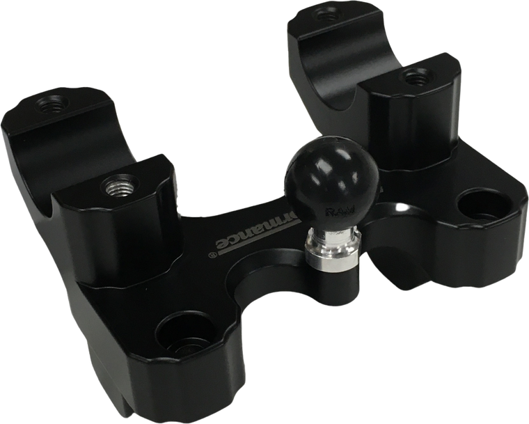 Helibars - Offset Riser Black W/ Ram Mnt `20-up Pan America - HR10163-RB Helibars - Offset Riser Black W/ Ram Mnt `20-up Pan America - HR10163-RB