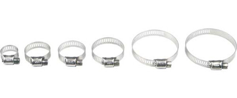 Helix - Stainless Steel Hose Clamps 6-16mm 10/pk - 111-6204 Helix - Stainless Steel Hose Clamps 6-16mm 10/pk - 111-6204