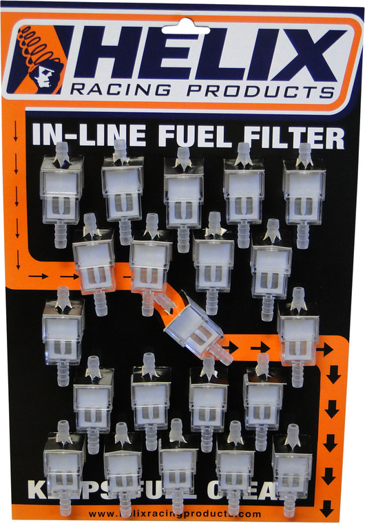 Helix - 1/4" Fuel Filters 21/pk W/display Card - 118-9210