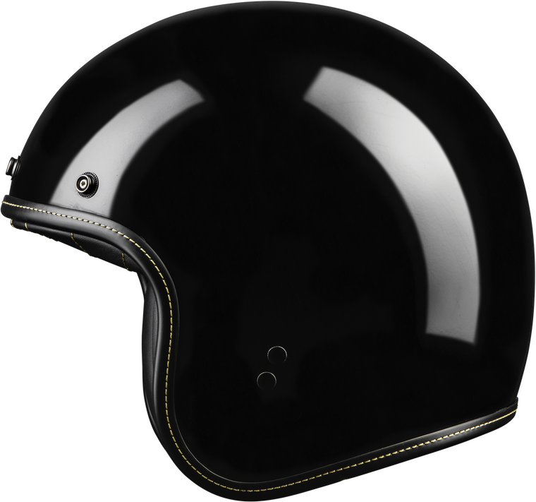 Highway 21 - .38 Retro Helmet Gloss Black 2x - 77-12002X