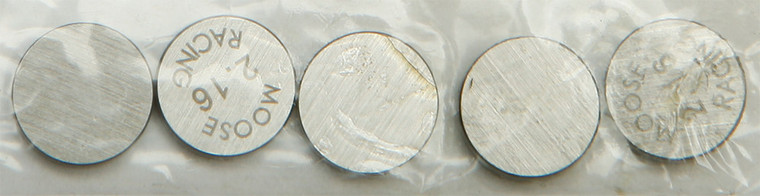 Hot Cams - Valve Shims 8.90x2.16mm 5/pk - 5PK890216