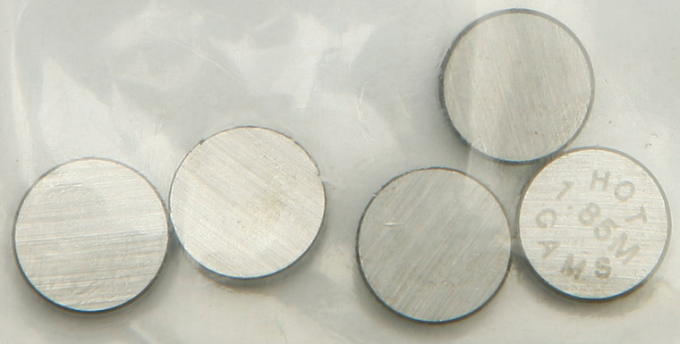 Hot Cams - Valve Shims 7.48x1.85mm 5/pk - 5PK748185