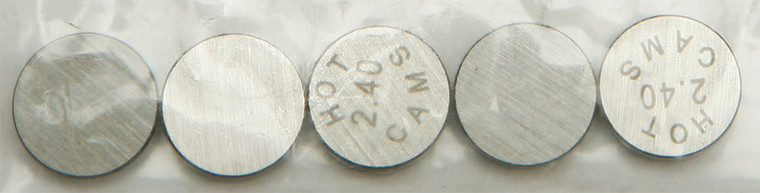Hot Cams - Valve Shims 8.90x2.40mm 5/pk - 5PK890240