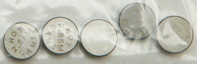 Hot Cams - Valve Shims 7.48x2.85mm 5/pk - 5PK748285