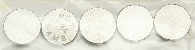 Hot Cams - Valve Shims 8.90x1.84mm 5/pk - 5PK890184