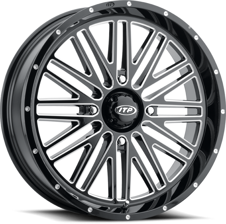 Itp - Momentum Wheel Blk/mac 20x6.5 4/156 4+2.5 (+10mm) - 20MT113BX