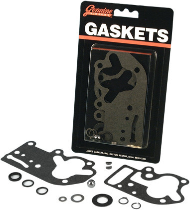 James Gaskets - Gasket Seal Oil Pump W/paper Gaskets Kit - 79-FLH