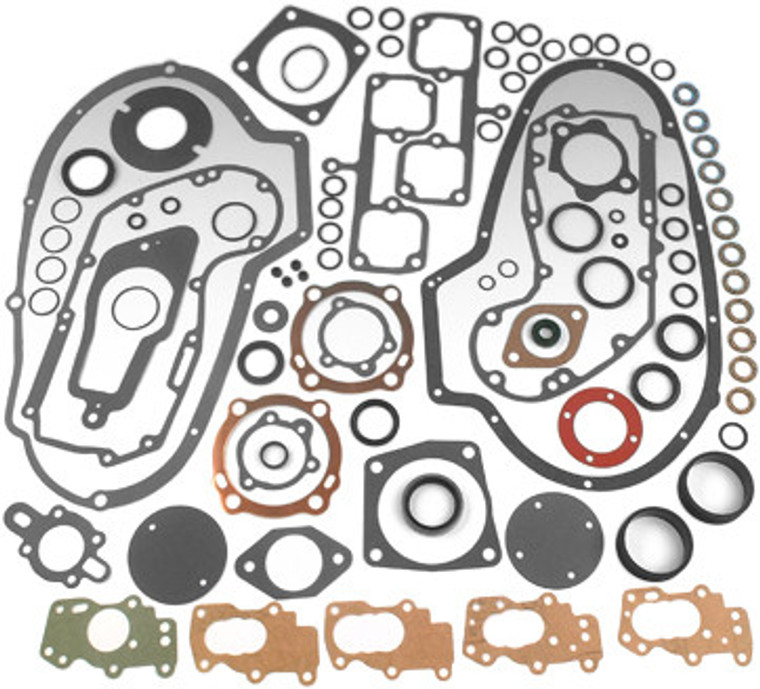 James Gaskets - Gasket Motor Early Xl W/copper Head Gaskets Kit - 17026-73 James Gaskets - Gasket Motor Early Xl W/copper Head Gaskets Kit - 17026-73