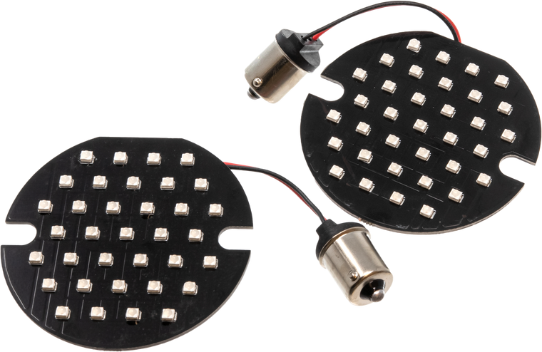 Letric Lighting Co - Flat Lense Led Insert 1156 Red - LLC-FL6R