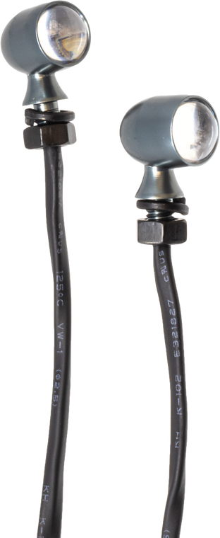 Letric Lighting Co - 45c Mini Led Gun Metal Red/red - LLC-45C-RR Letric Lighting Co - 45c Mini Led Gun Metal Red/red - LLC-45C-RR