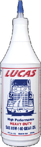 Lucas - Heavy Duty Gear Oil 85w-140 Qt - 10042