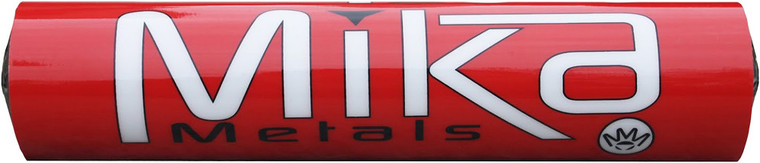 Mika Metals - Bar Pad Injection Molded 9.75" Big Bike Red - RED