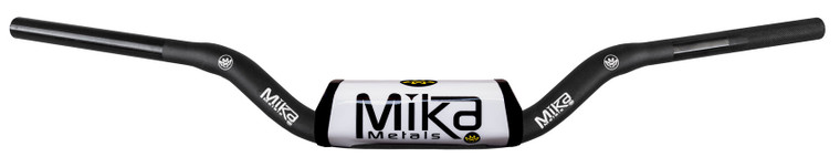 Mika Metals - Handlebar Raw Series 1-1/8" Sx Bend Wht - MK-RA-SX-WHITE