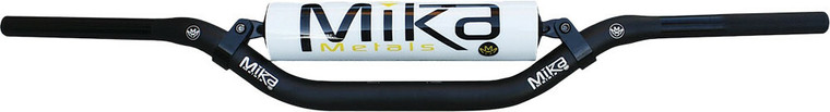 Mika Metals - Handlebar Pro Series Os 1-1/8" Mc Bend White - MK-11-MC-WHITE