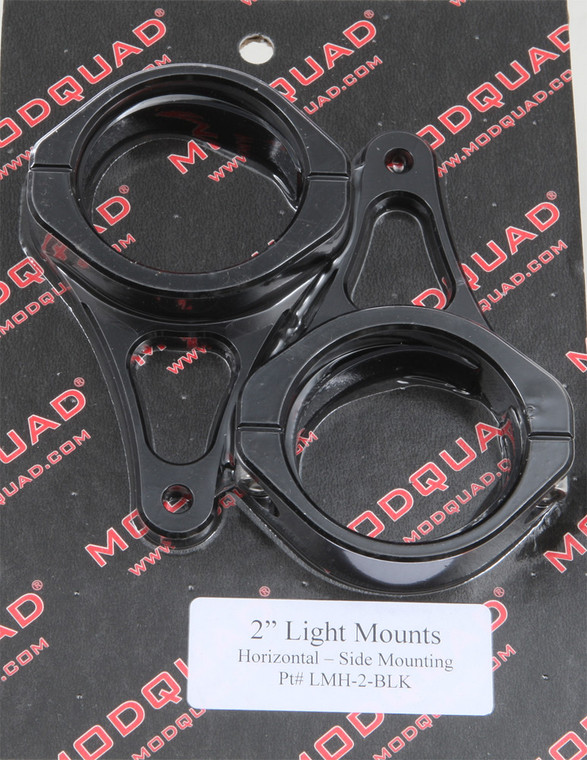 Modquad - Mq Light Mnt 2" Horz Mnt Blk - LMH-2-BLK