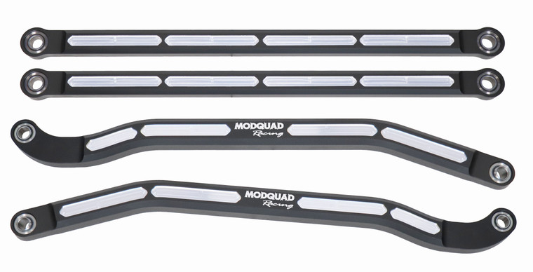 Modquad - High Clearance Radius Rods Black - RZR-RRHC-1KT-BLK