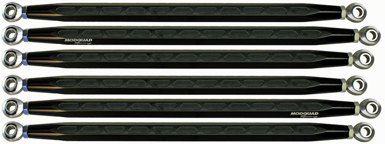 Modquad - Radius Rods Extreme Can Am Solid Black X3 Ds - CA-RR-X3DS-HEX-BLK