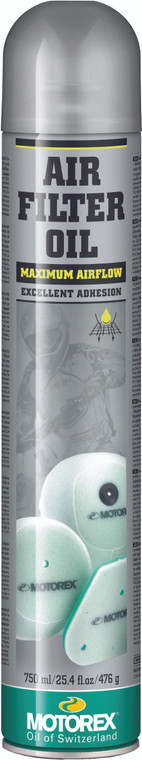 Motorex - Air Filter Oil Spray 750ml - 102382 Motorex - Air Filter Oil Spray 750ml - 102382