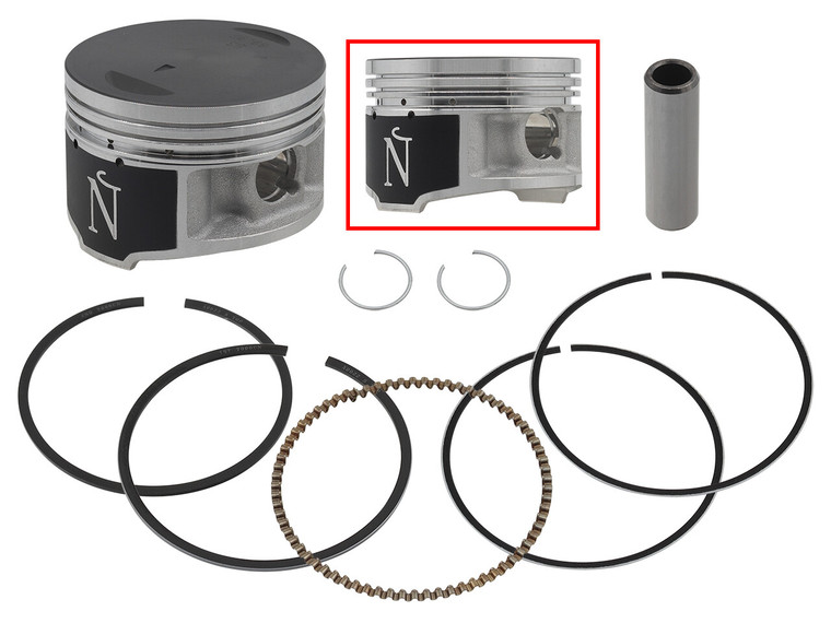 Namura - Piston Kit Nikasil Cyl 70.47/+.50 Yam - NX-40022-2