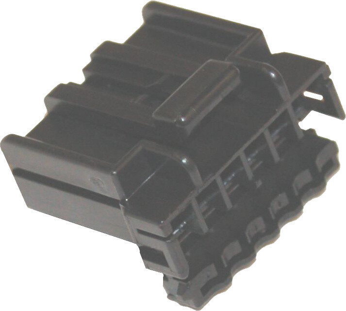 Namz Custom Cycle Products - Amp 6-wire Plug Housing Multilock Hd# 73156-96bk - NA-174923-2