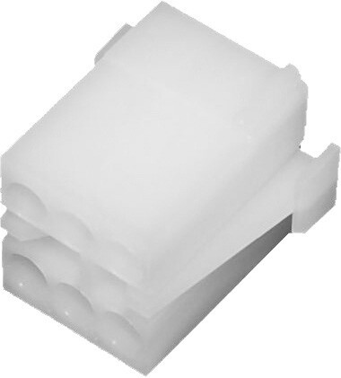 Namz Custom Cycle Products - Amp 6-pin Fem Matenlck Oem Conn Hd# 72037-71 - NA-1-480270-0