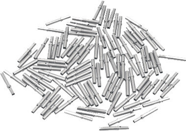 Namz Custom Cycle Products - Deutsch Solid Female Terminals Hd# 72193-98 - SOLID-SOCKETS