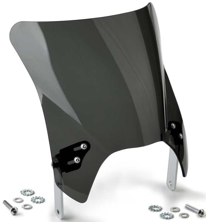 National Cycle - Mohawk Windshield Dark Tint Chrome Hardware - N2844-001