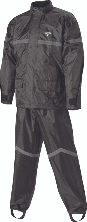 Nelson-rigg - Stormrider Rain Suit Black/black S - SR-6000-BLK-01-SM