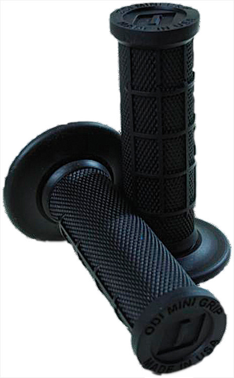 Odi - Mini Mx Half Waffle Grips Black - H01MMB