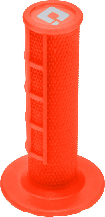 Odi - Half Waffle Lock-on Grip Neon Orange - H36HWO