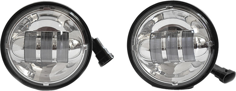 Pathfinder - 4.5" Led Passing Lamps Chrome High Definition - HDPL2C