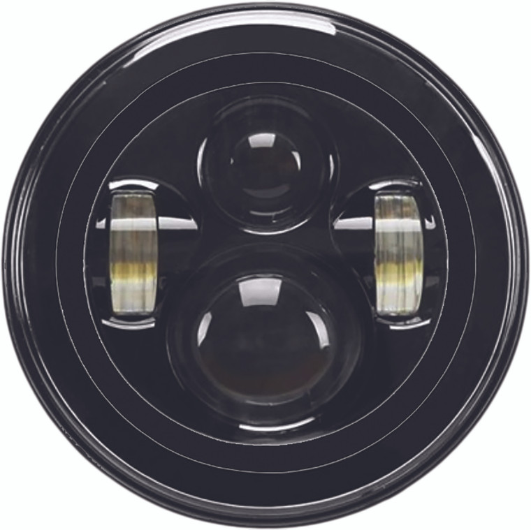 Pathfinder - High Definition 7" Led Headlight Black - HD7MB