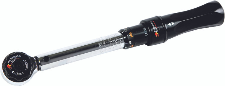 Performance Tool - 1/4" Torque Wrench - M196