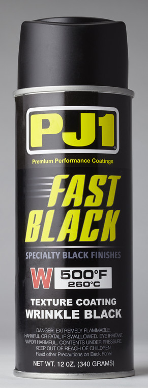 Pj1 - Fast Black Wrinkle Texture Finish - 16-WKL Pj1 - Fast Black Wrinkle Texture Finish - 16-WKL