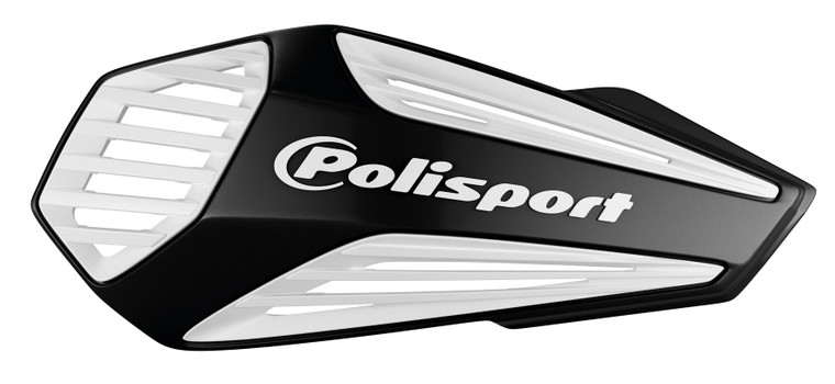 Polisport - Mx Air Handguards Black/white - 8308400001
