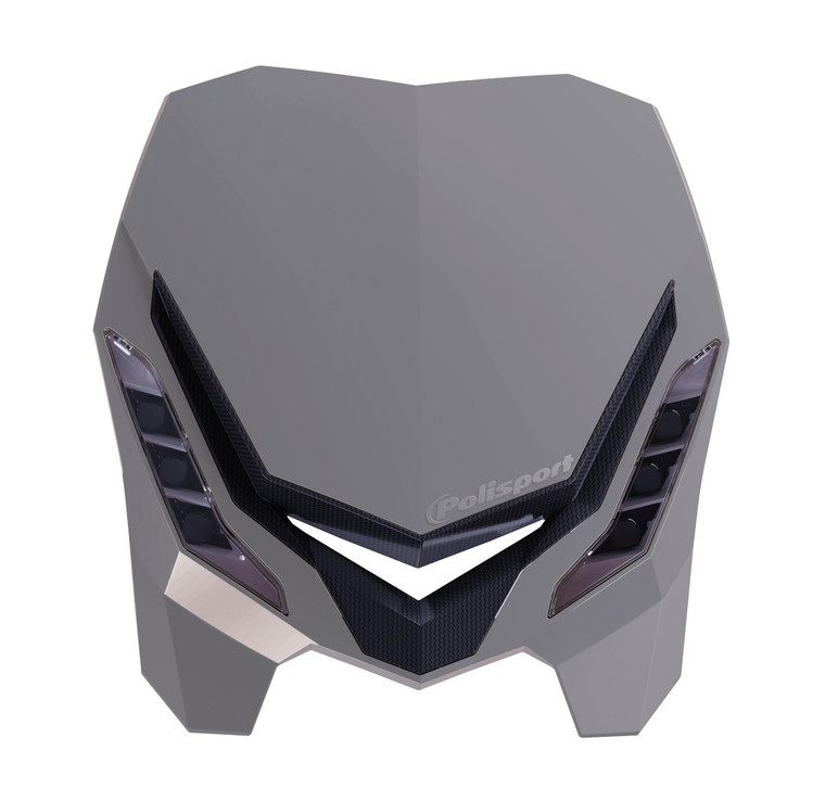 Polisport - E-blaze Headlight Nardo Grey/black - 8670800005