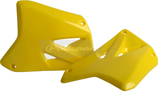 Polisport - Radiator Shroud Yellow - 8423000001