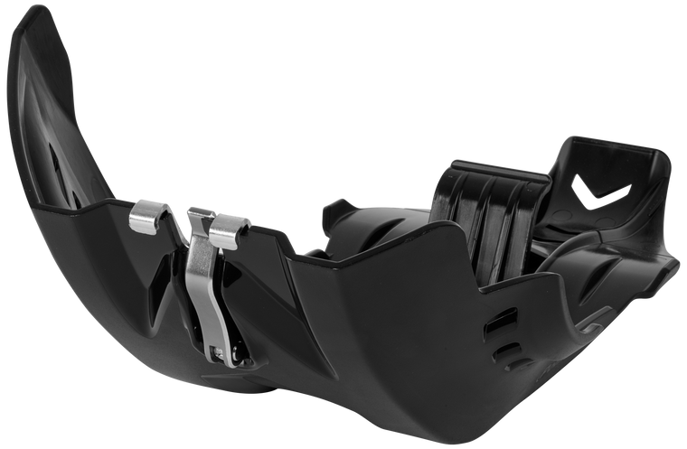 Polisport - Fortress Skid Plate With Link Protector Black - 8472100001