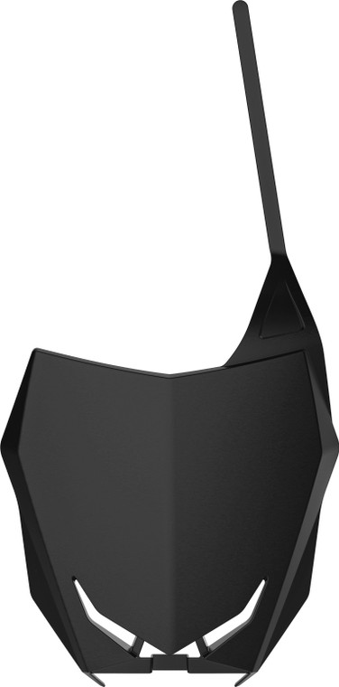 Polisport - Restyle Front Number Plate Black - 8666600002