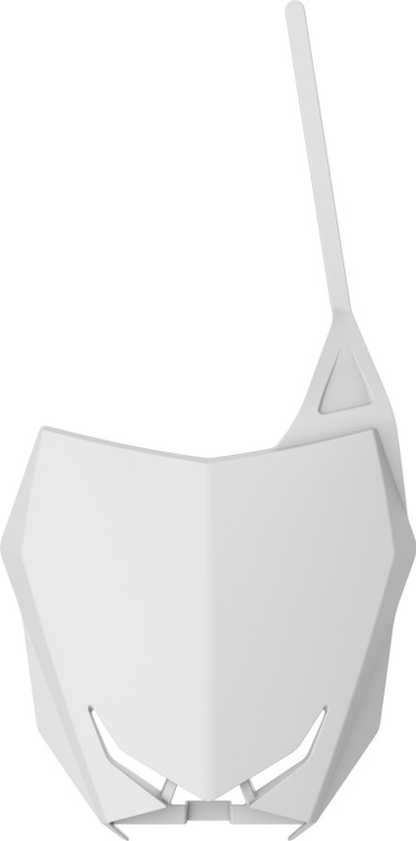 Polisport - Restyle Front Number Plate White - 8666600001