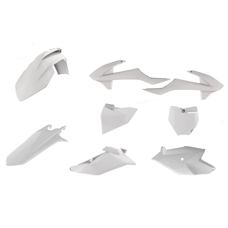 Polisport - Plastic Body Kit White - 90761 Polisport - Plastic Body Kit White - 90761
