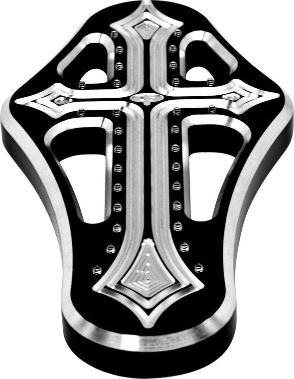 Prec. Billet - Floorboards Passenger Darkside Black - DRK-420-ALL-BLK Prec. Billet - Floorboards Passenger Darkside Black - DRK-420-ALL-BLK